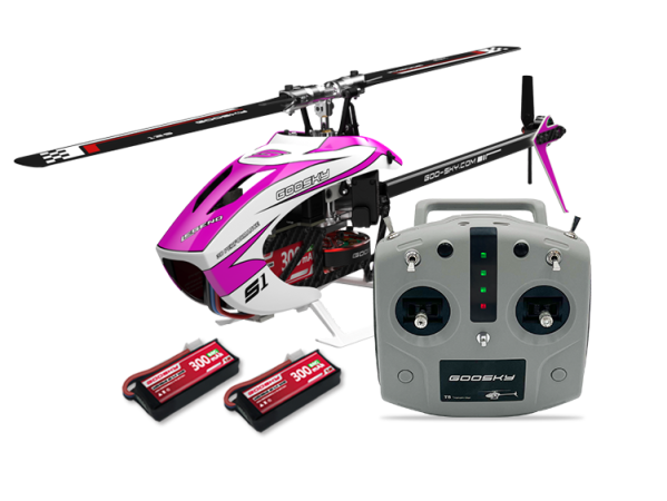 Goosky Legend S1 New Edition Heli purple RTF with T8 Transmitter