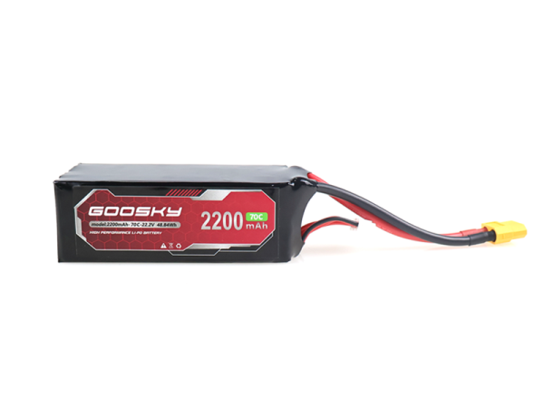 GOOSKY LiPo Akku 6S 22,2V 2200mAh 70C