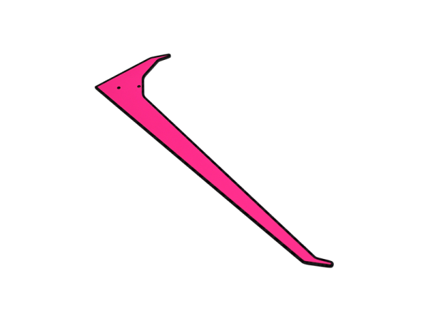 GOOSKY RS7 Vertical Fin - Pink