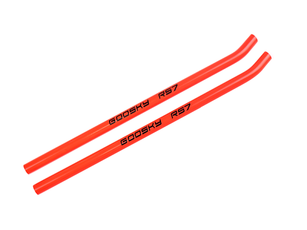 GOOSKY RS7 Color Painted Skid Pipe Orange