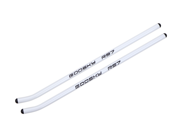 GOOSKY RS7 Ultra Skid pipes - White