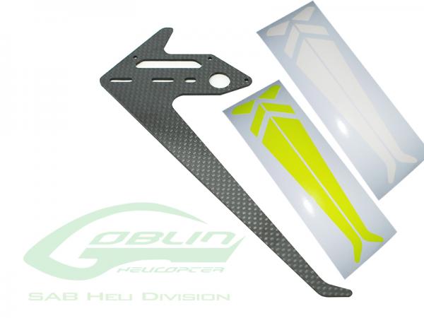 SAB Goblin 500 Sport Carbon Fiber Tail Fin