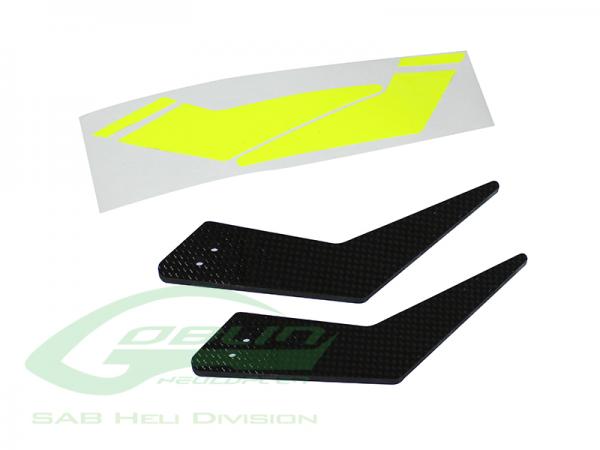 SAB Goblin Black Thunder Carbon Fiber Landing Gear # H0699-S 
