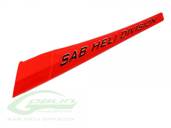 SAB Goblin Fireball Carbon reinforced tube red