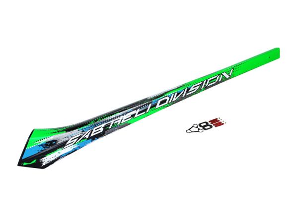 SAB Goblin Kraken 700 Carbon Fiber Tail Boom Green