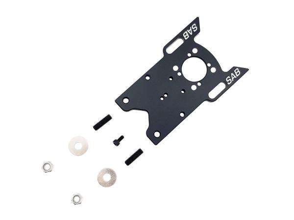 SAB Goblin IL 700 Pro / RAW Aluminum Motor Mount