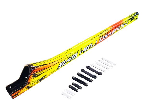 SAB Goblin IL 420 CF Tail Boom Yellow