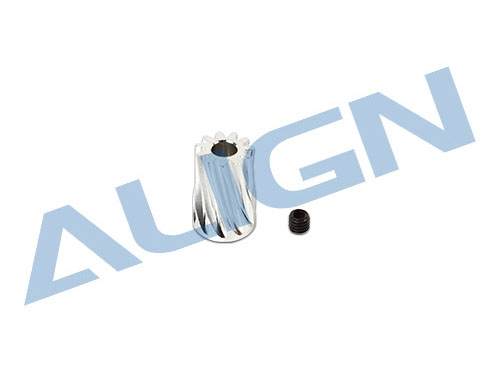 Align T-REX 470L Motor Slant Thread Pinion Gear 11T