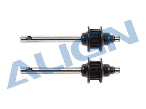 Align T-REX 470L Tail Belt Feathering Shaft