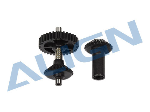 Align T-REX 500XT M0.7 Torque Tube Front Drive Gear Set/34T