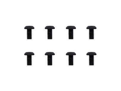 SAB Goblin Black Nitro Din 12.9 Button Head Cap Screw M3x6 (8pcs) # HC094-S 