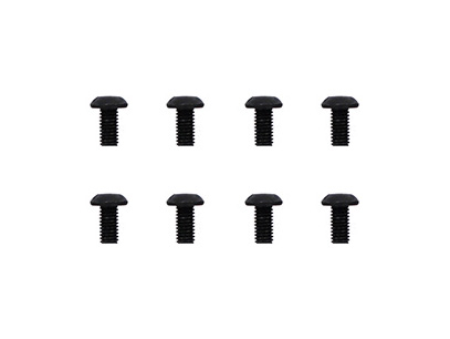 SAB Goblin Black Nitro Din 12.9 Button Head Cap Screw M3x6 (8pcs)