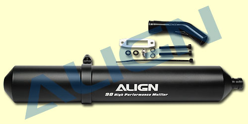 Align Nitro 90 High Performance Muffler Schalldämpfer