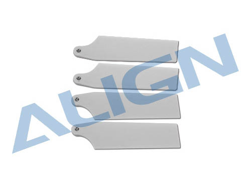 Align T-REX 470L 74 Tail Blade-White