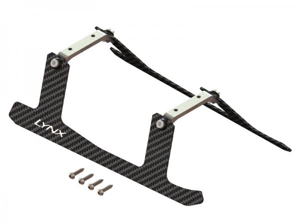 LYNX Blade 180 CFX Carbon Landegestell - silber