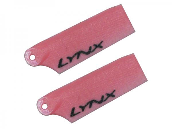 LYNX Kunststoff Heckrotorblätter 29 mm - Pink Panther
