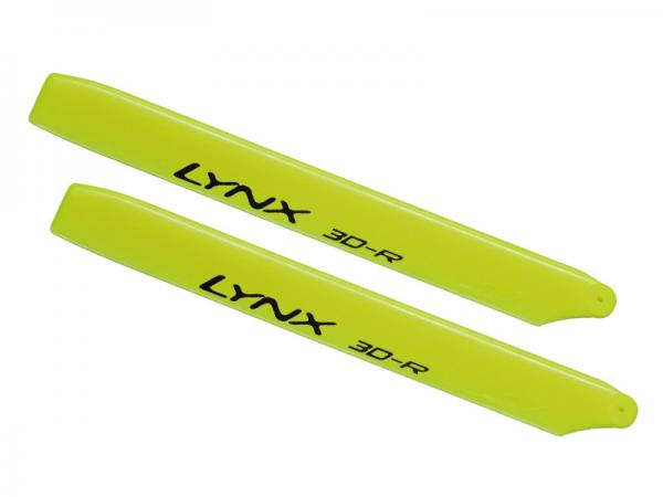 LYNX Kunststoff Hauptrotorblätter 160 mm Pro Edition - gelb