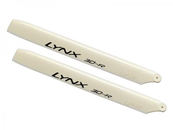 LYNX Kunststoff Hauptrotorblätter 160 mm Pro Edition - weiß