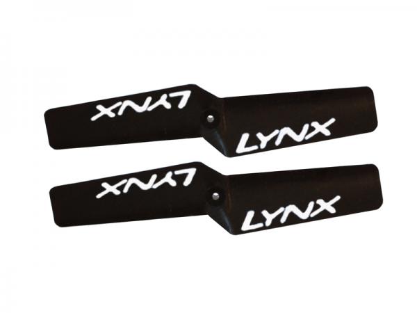 LYNX Kunststoff Heckrotorblätter 42 mm - schwarz