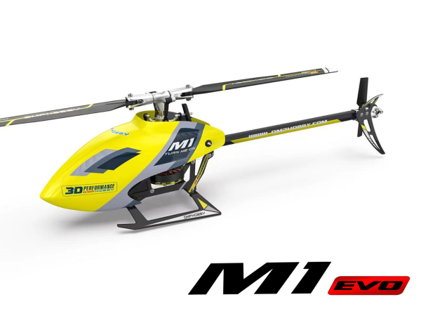 OMPHOBBY OMP Heli M1 EVO Helicopter yellow (OMP RX)