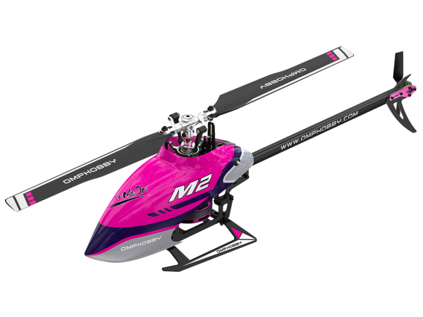 OMPHOBBY OMP Heli M2 V2 Helikopter pink