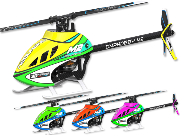 OMPHOBBY OMP Heli M2 V3 PRO Micro Helicopter