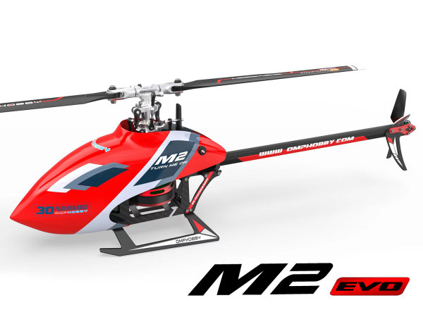 OMPHOBBY OMP Heli M2 EVO Helicopter red