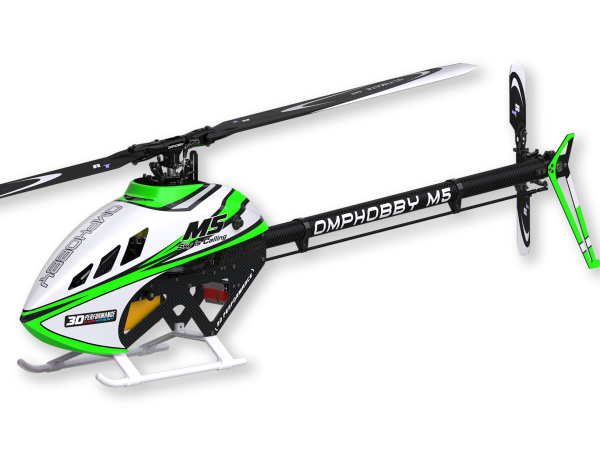 OMPHOBBY OMP Heli M5 KIT 550 Helicopter Green with RT Rotorblade