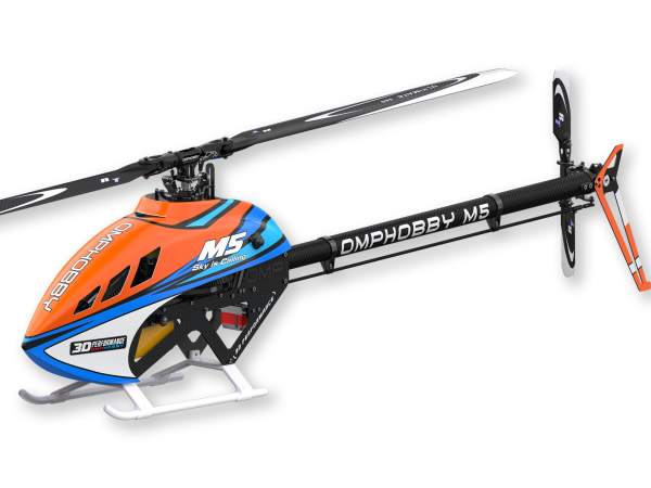 OMPHOBBY OMP Heli M5 KIT 550 Helicopter Orange with RT Rotorblade