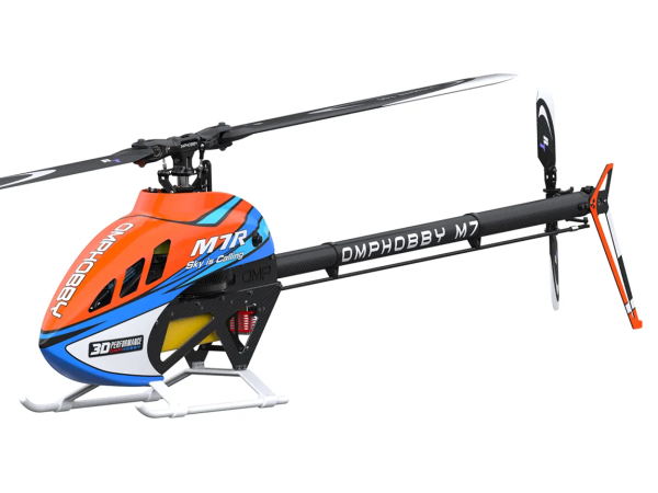 OMPHOBBY OMP Heli M7R KIT 700 Heli with Motor and Rotorblade Orange