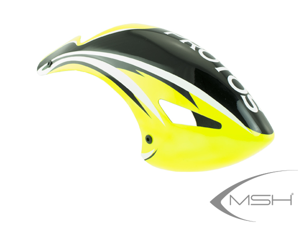 MSH Protos 380 Painted canopy FG yellow # MSH41196 