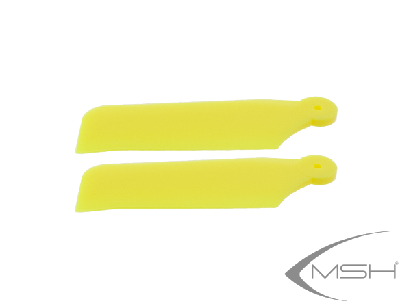 MSH Protos 380 Tail blade Yellow