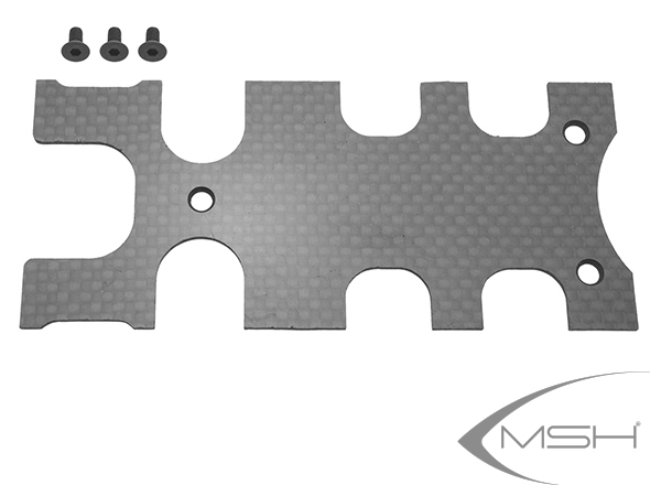 MSH Protos Max V2 Hintere Carbon Abdeckung FBL Träger # MSH71016 