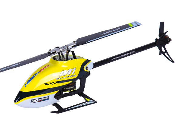 OMPHOBBY OMP Heli M1 V1 2025 Helicopter yellow (S-FHSS RX)