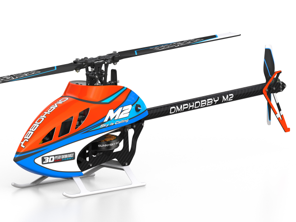 OMPHOBBY Heli M2 V3 PRO OFS3+ Micro Helicopter Cosmic-Orange