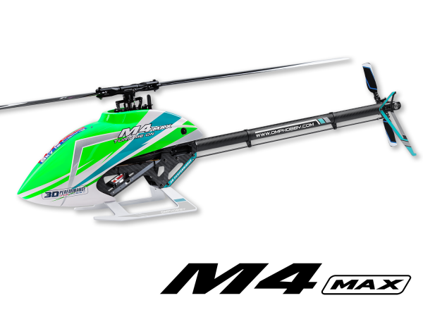 OMPHOBBY OMP Heli M4 MAX PNP Green 420 Helicopter