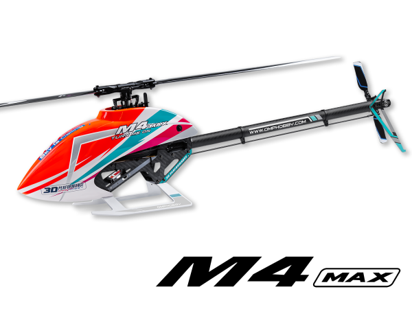 OMPHOBBY OMP Heli M4 MAX KIT 420 Helikopter orange