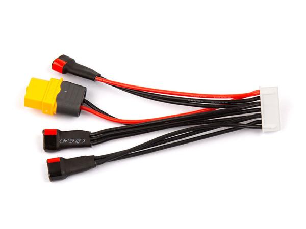 OMPHOBBY Ladekabel mit 3x DY15 für Akku / XH für Ladegerät und XT60