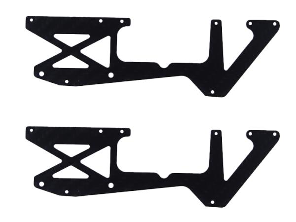OMPHOBBY M2 V3 PRO / V3 Sport Lower Side Frame
 Plate Set