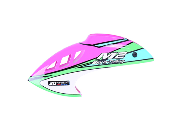 OMPHOBBY M2 V3 PRO Canopy- Plasma Pink