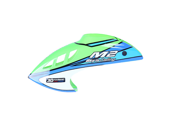 OMPHOBBY M2 V3 PRO Canopy- Velocity Green