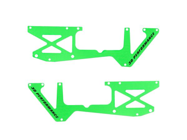 OMPHOBBY M2 V3 PRO Fuselage Carbon Panel set - Green