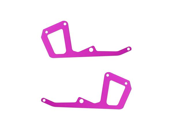 OMPHOBBY M2 V3 PRO Frame Rear Carbon Reinforcement Plate - Pink