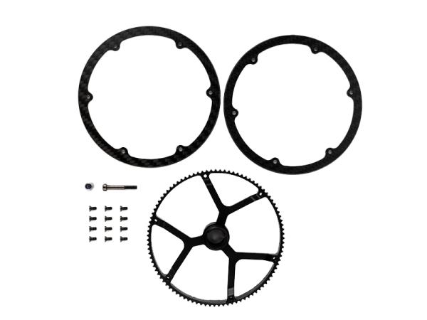 OMPHOBBY M5 / M6 Main Pulley 95T Assembly