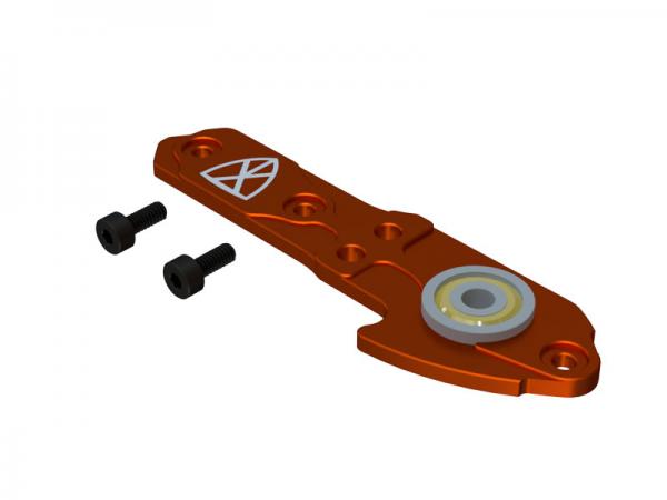 OXY Heli OXY3 CNC Alu Tail Case Plate, Orange # OSP-1170 