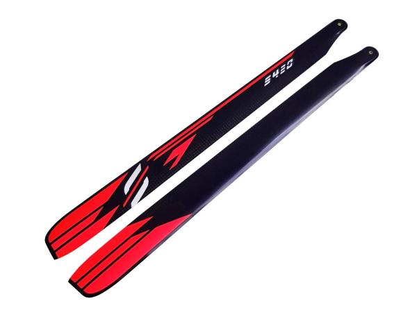 SAB Goblin IL 420 SAB Carbon Fiber Main Blades Orange 420mm