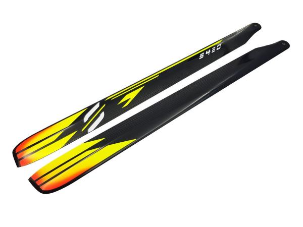 SAB Goblin IL 420 Main Blades Yellow Orange 420mm