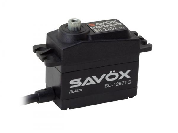 SAVÖX Digital Servo SC-1257TG BLACK EDITION