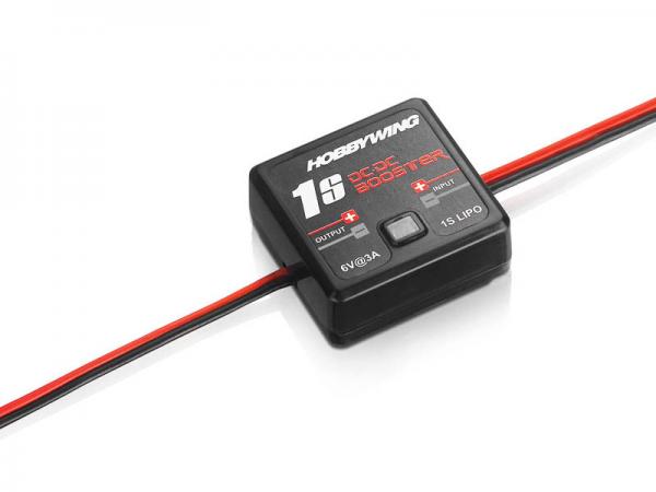 HOBBYWING DC-Booster for 1s Lipo, Output 6V 2 Ampere