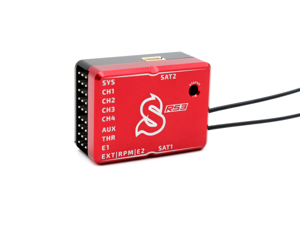 Spirit RS3 - Flybarles und Stabilisation System mit JETI Empfänger